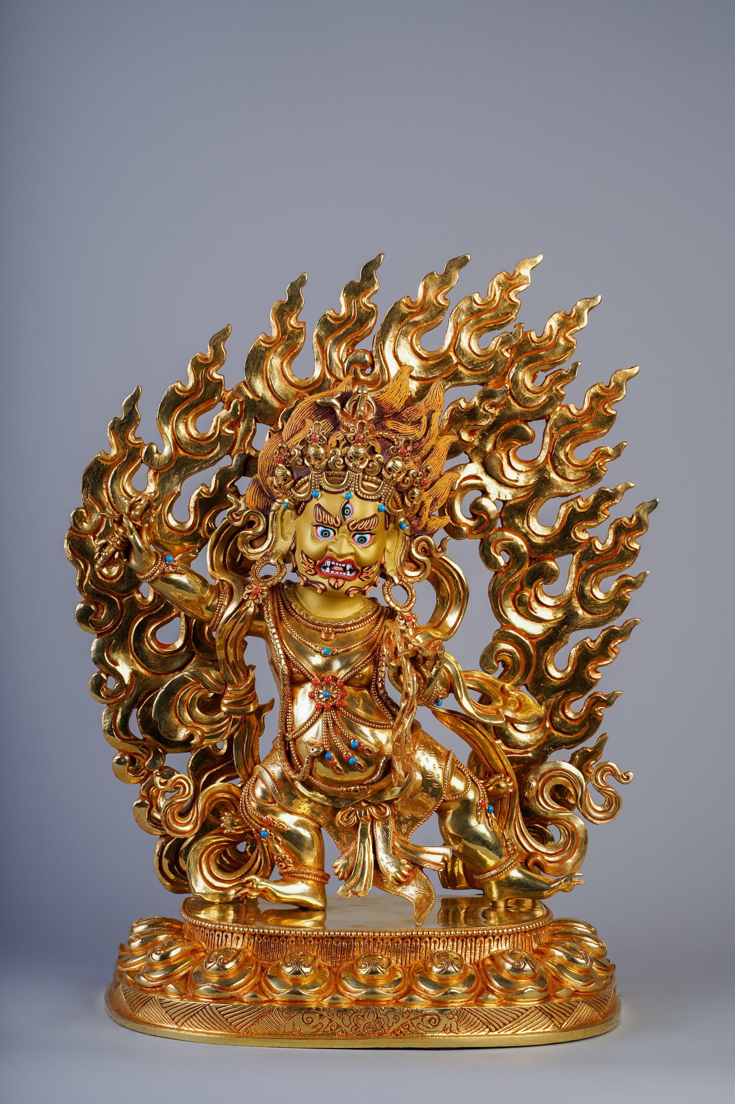 12 inch/ 34 cm Vajrapani | ཕྱག་ན་རྡོ་རྗེ། | 金剛手菩薩