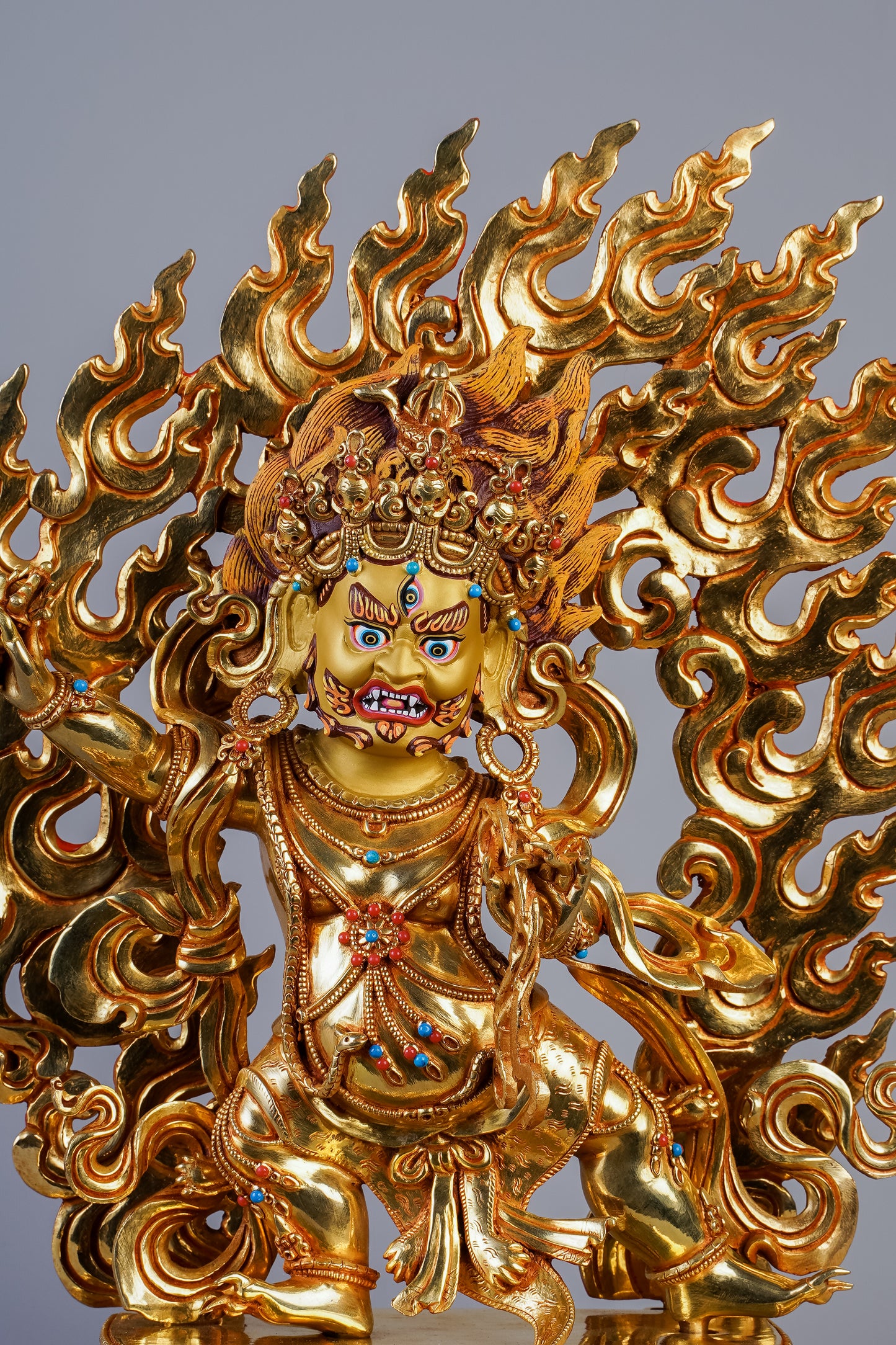 12 inch/ 34 cm Vajrapani | ཕྱག་ན་རྡོ་རྗེ། | 金剛手菩薩