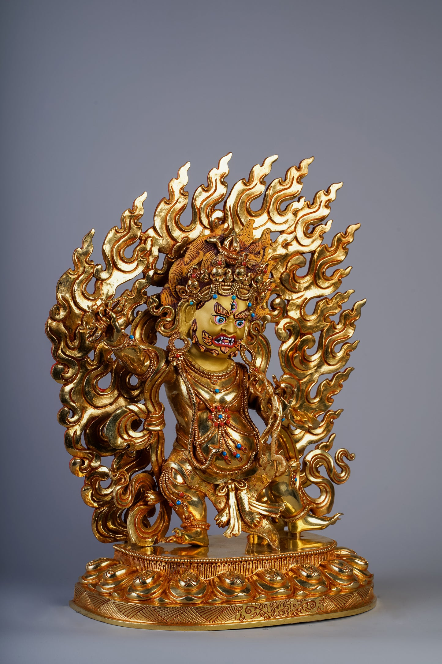 12 inch/ 34 cm Vajrapani | ཕྱག་ན་རྡོ་རྗེ། | 金剛手菩薩