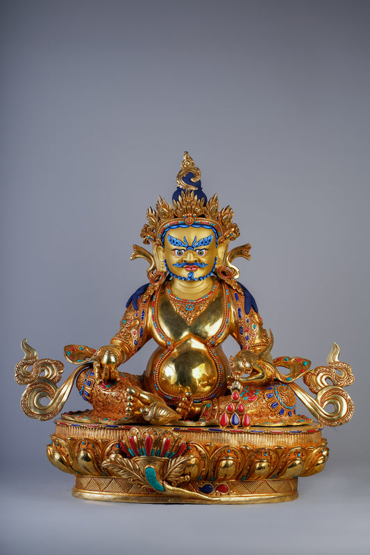 21 inch/ 54 cm Yellow Dzambhala