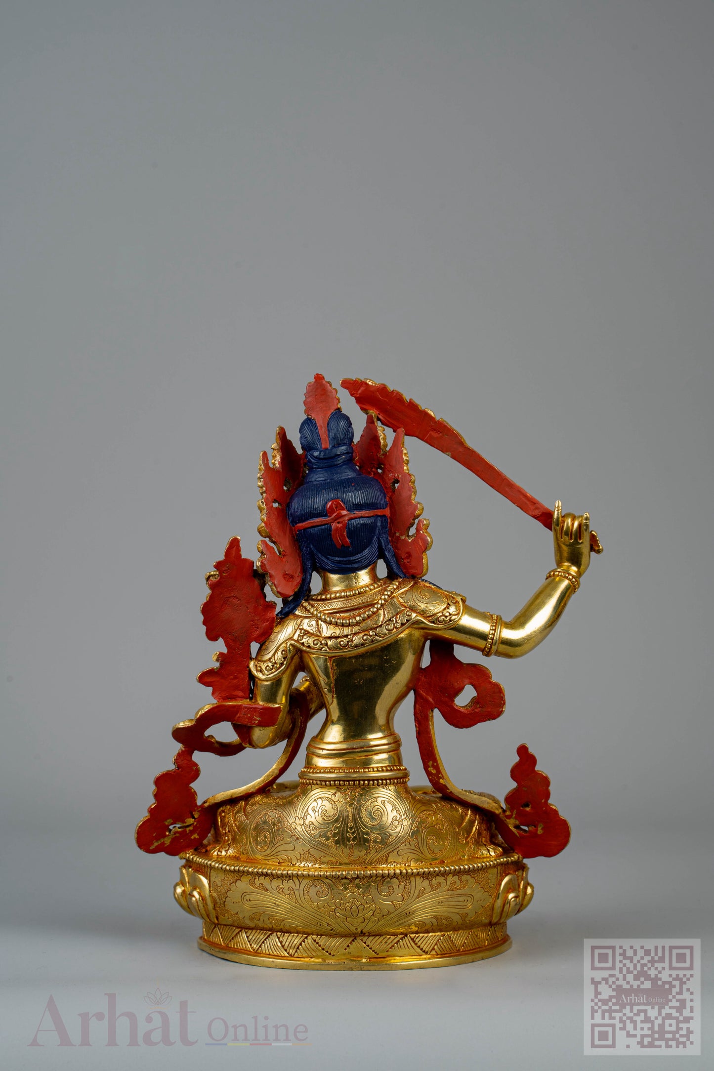 8 inch/ 22 cm Manjushree | འཇམ་དཔལ་དབྱངས། | 文殊菩萨