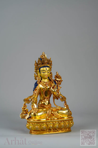 9 inch/ 23 cm White Tara