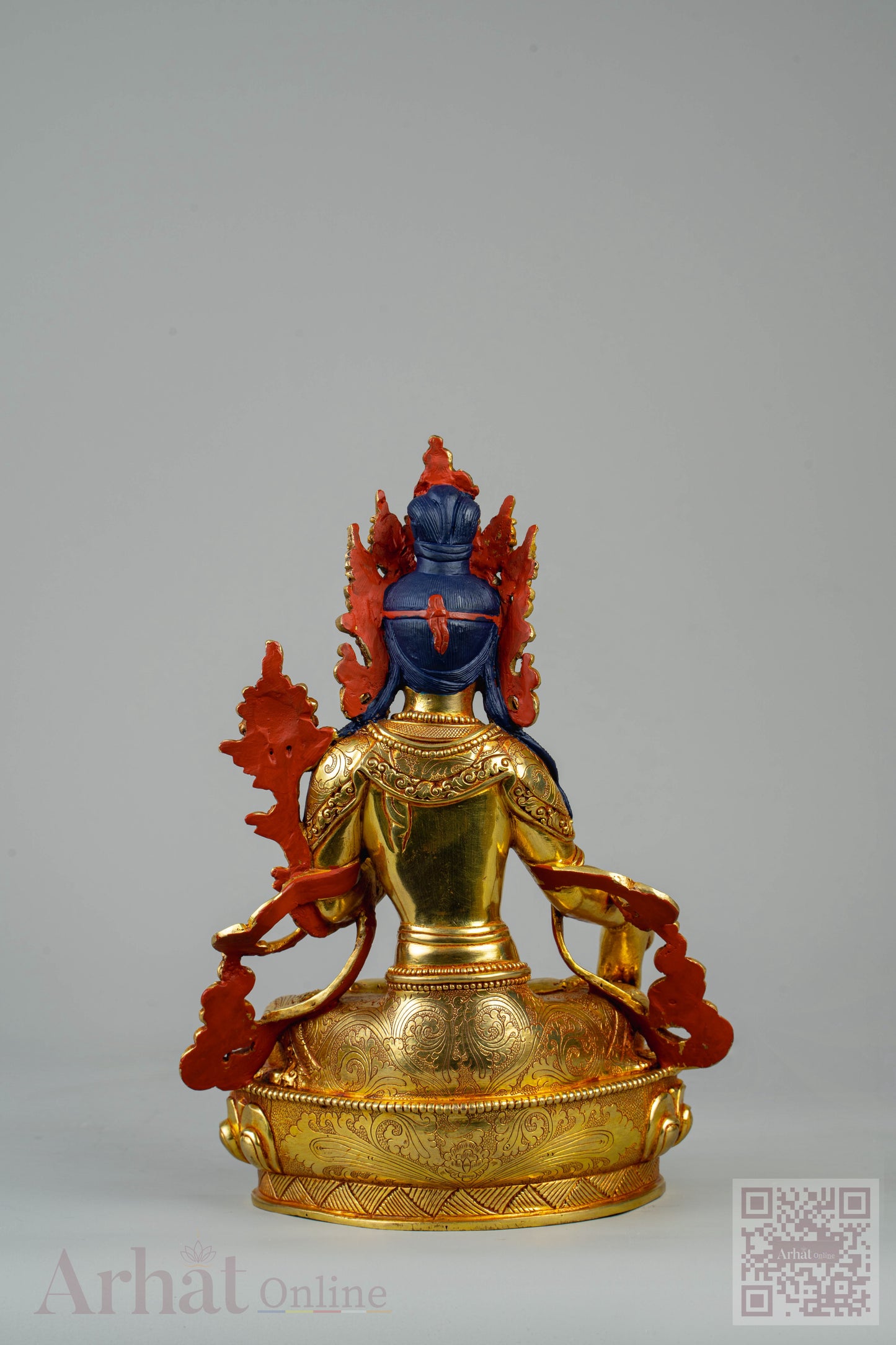 8 inch/ 22 cm White Tara | སྒྲོལ་མ་དཀར་པོ། | 白度母