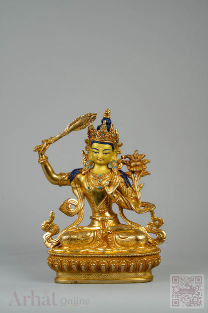 9 inch/ 23 cm Manjushree