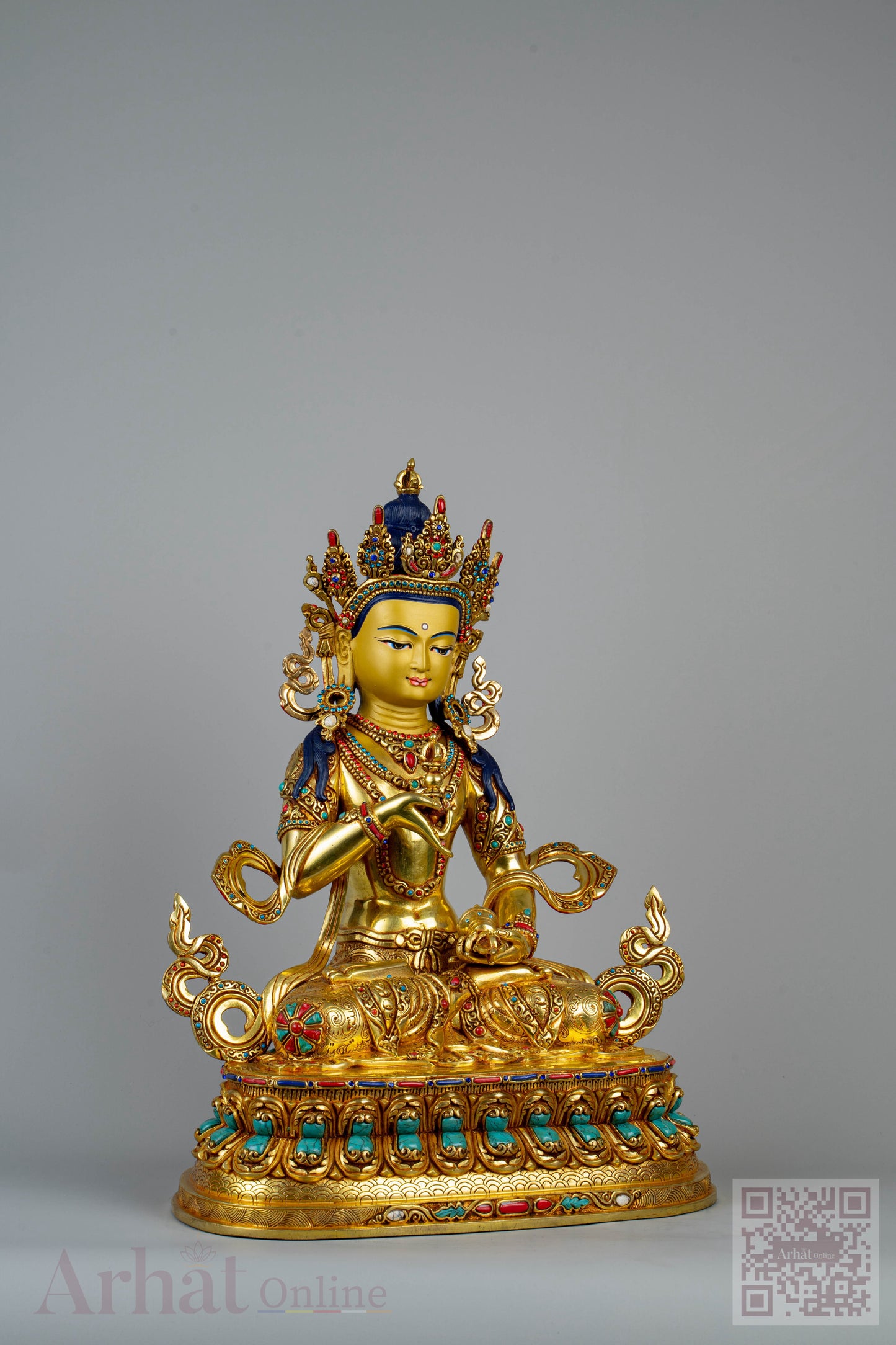 13 inch/ 34 cm Vajrasattva | རྡོ་རྗེ་སེམས་དཔའ། | 金剛薩埵菩薩