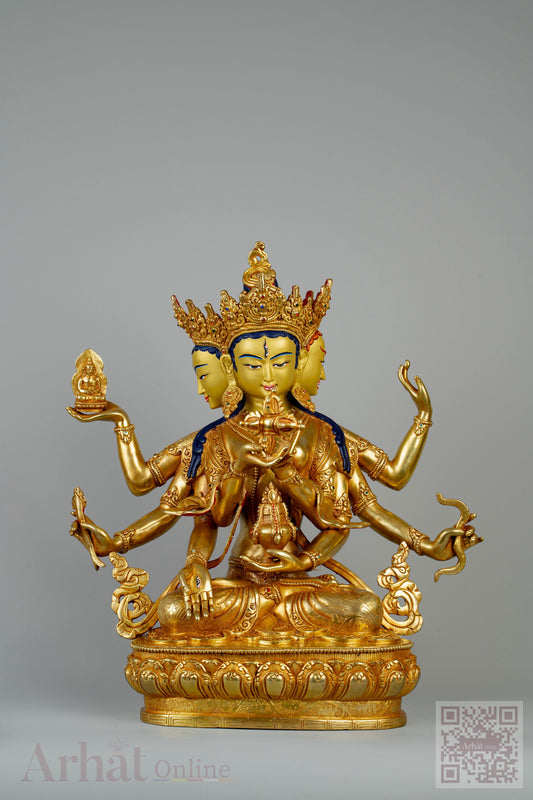 14 inch/ 36 cm Namgyalma | གཙུག་གཏོར་རྣམ་རྒྱལ་མ། | 佛頂尊勝佛母