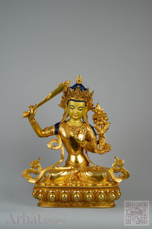 13 inch/ 35 cm Manjushree | འཇམ་དཔལ་དབྱངས། | 文殊菩萨