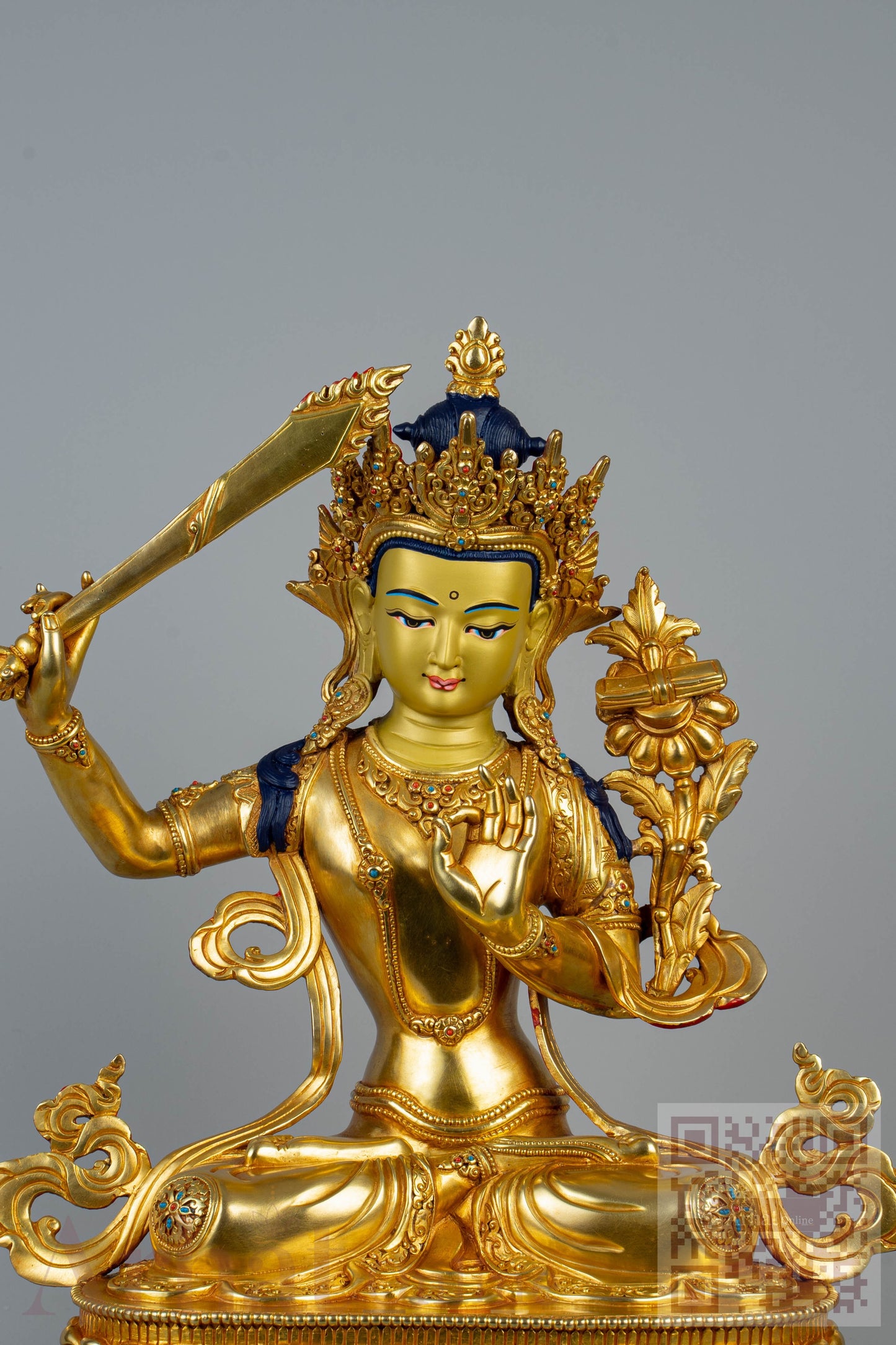 13 inch/ 35 cm Manjushree | འཇམ་དཔལ་དབྱངས། | 文殊菩萨