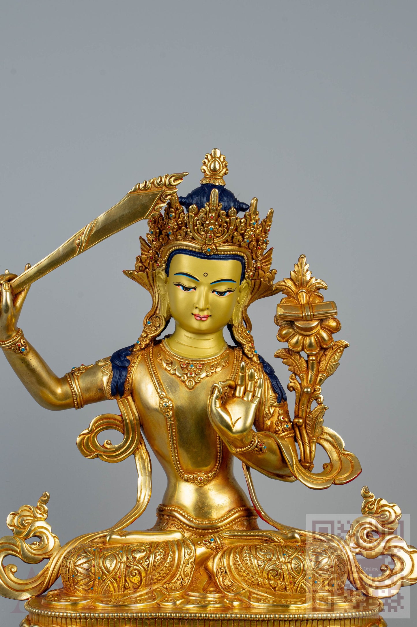 13 inch/ 35 cm Manjushree | འཇམ་དཔལ་དབྱངས། | 文殊菩萨