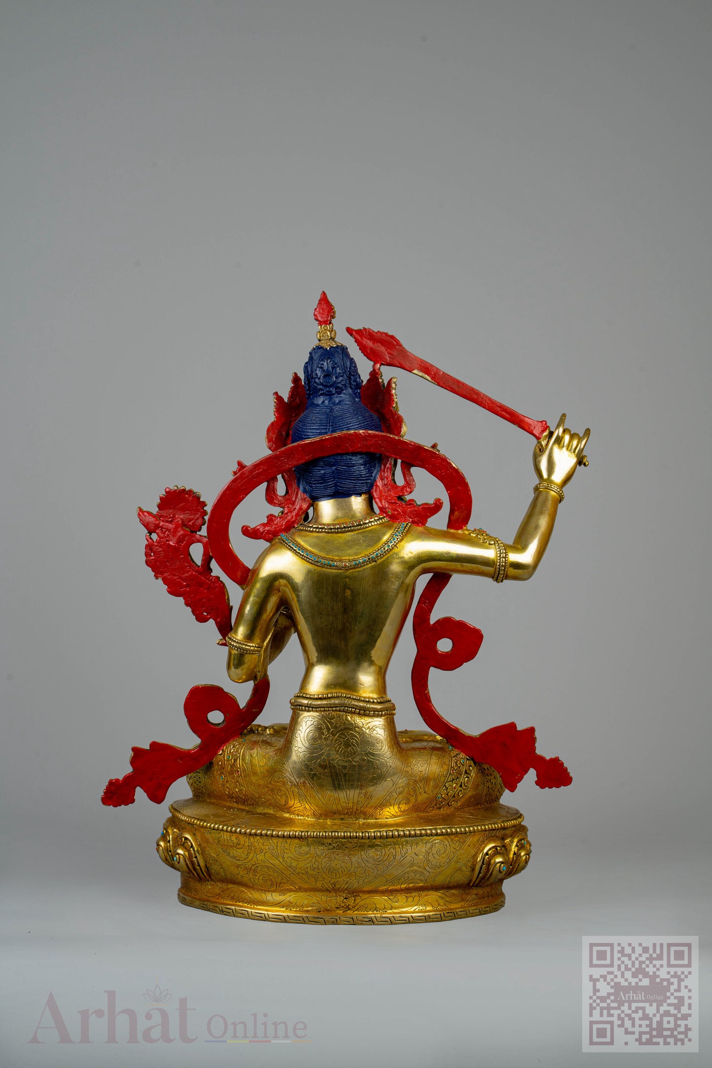 14 inch/ 36 cm Manjushree | འཇམ་དཔལ་དབྱངས། | 文殊菩萨