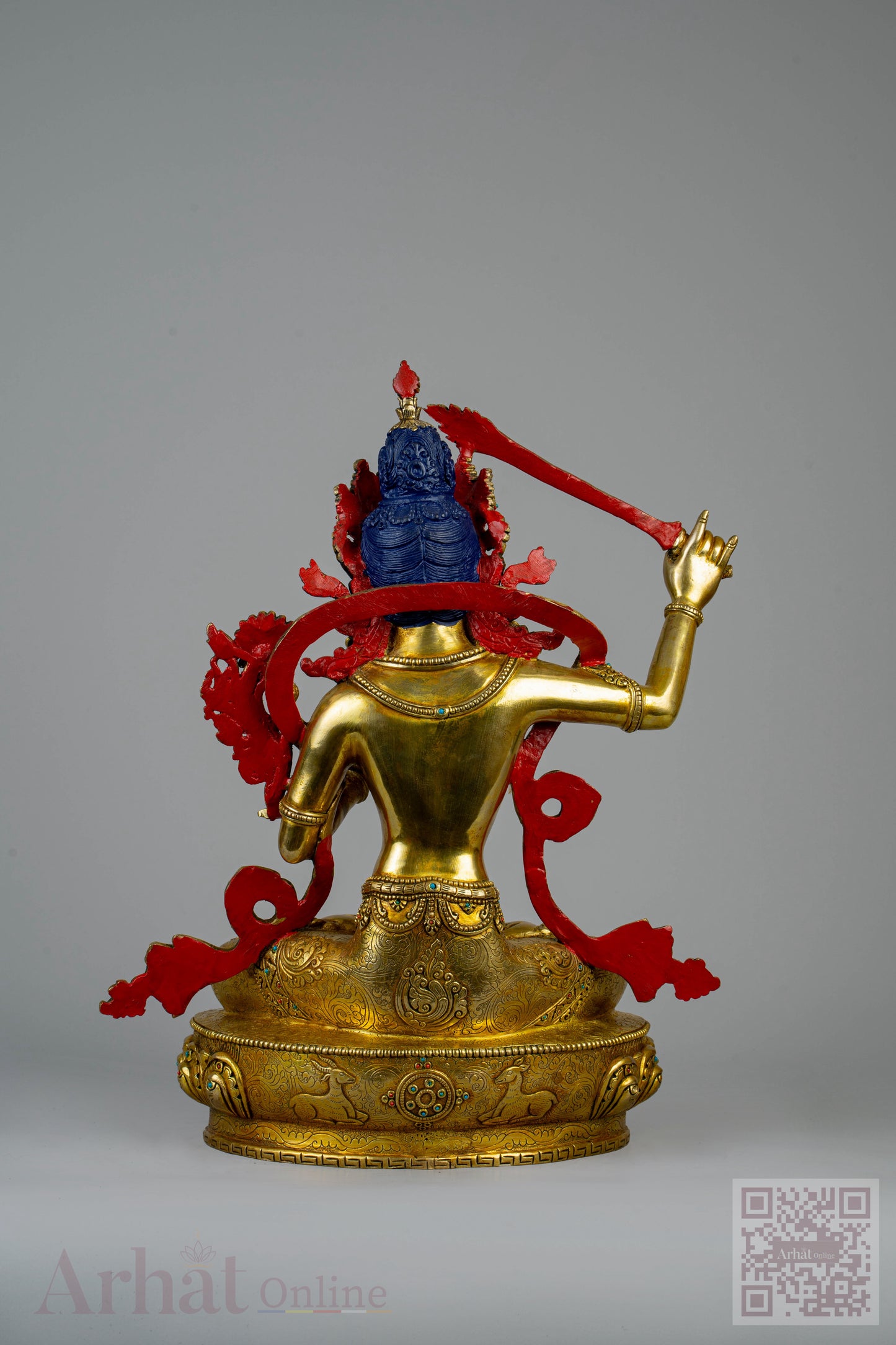 14 inch/ 36 cm Manjushree | འཇམ་དཔལ་དབྱངས། | 文殊菩萨