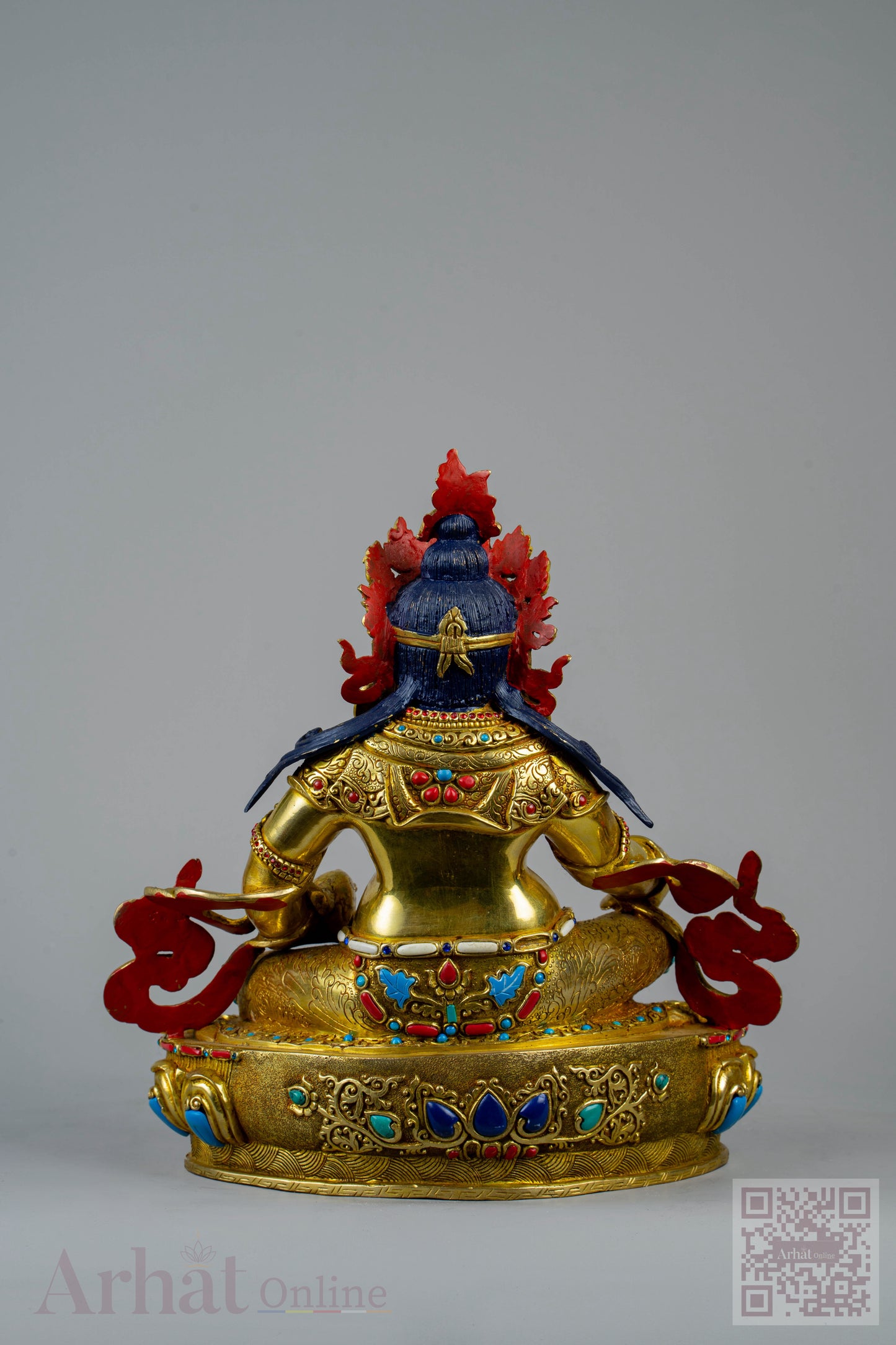 10 inch/ 25 cm Yellow Jambhala | ཛམ་འབྷལ་སེར་པོ | 黄财神