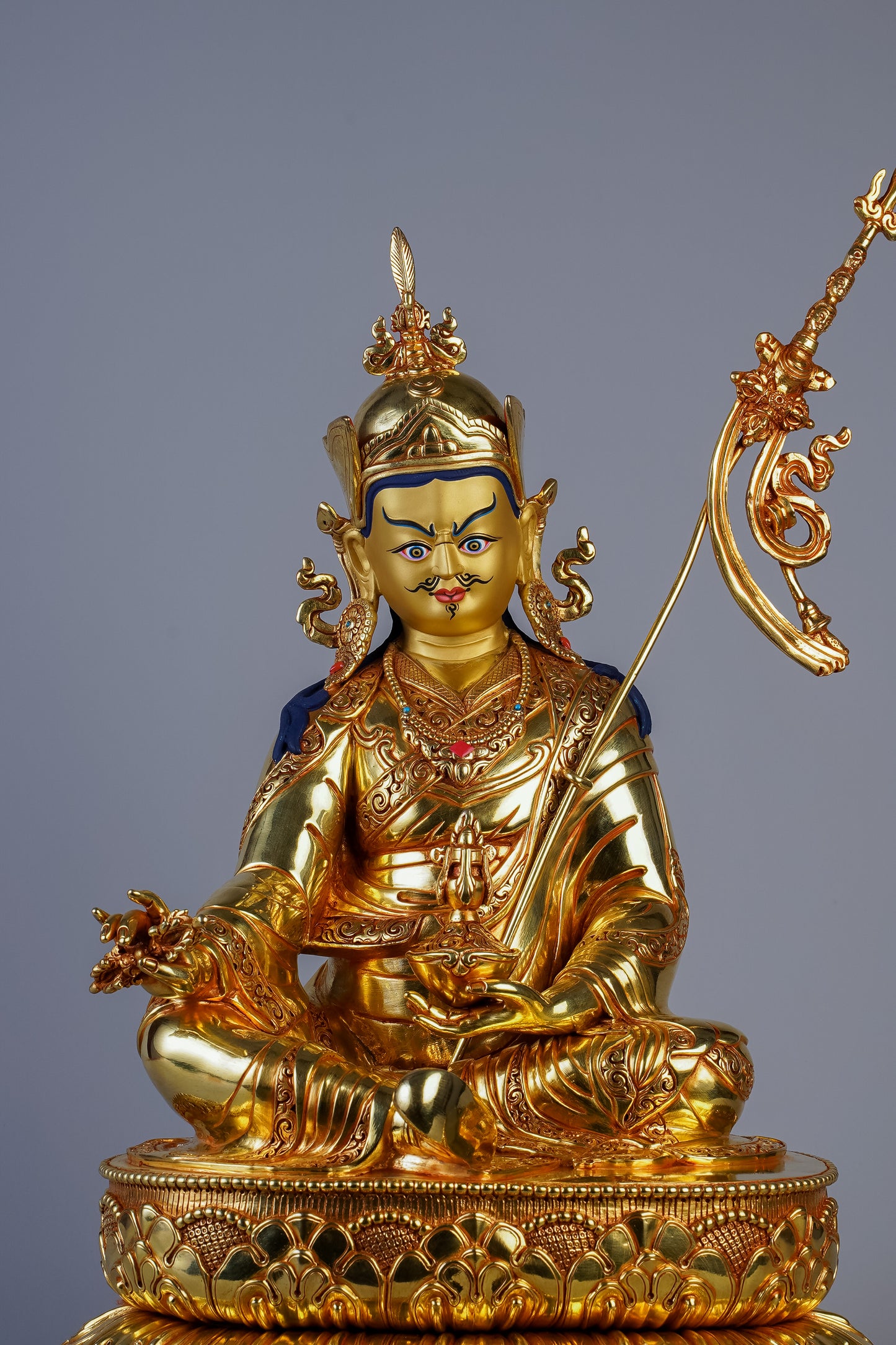 16 inch/ 40 cm Guru Padmasambhava | པདྨ་འབྱུང་གནས། | 莲花生大士