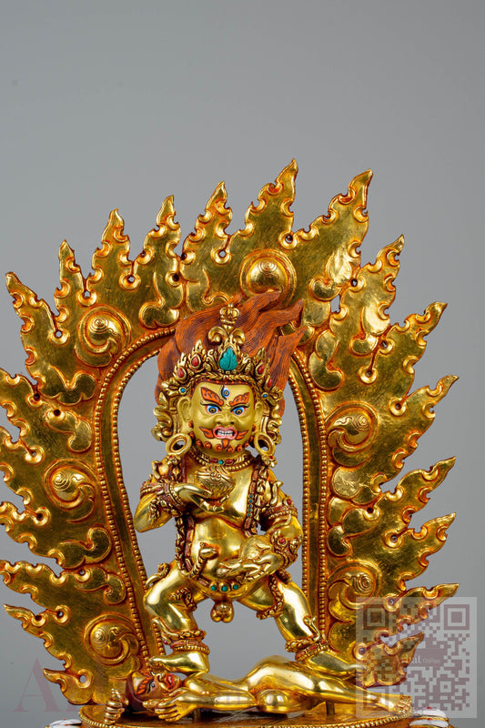 14 inch/ 36 cm Black Dzambhala