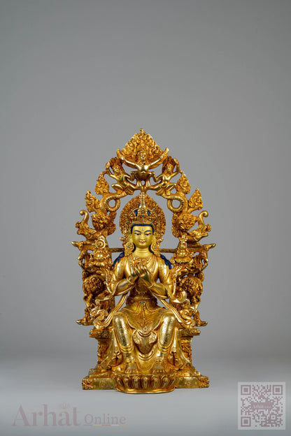 14 inch/ 36 cm Maitreya Buddha