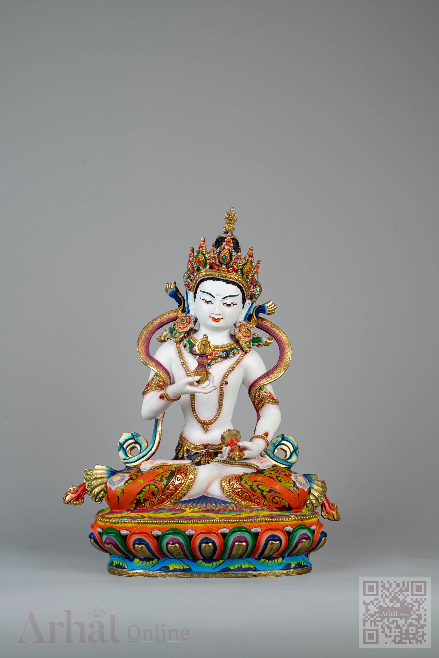 12 inch/ 33 cm Vajrasattva | རྡོ་རྗེ་སེམས་དཔའ། | 金剛薩埵菩薩