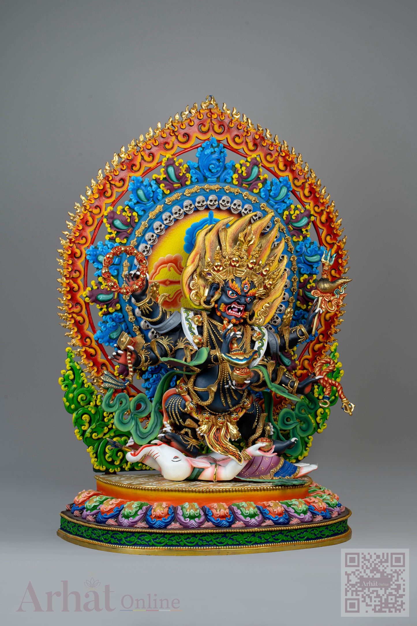 28 inch / 72 cm Six-Armed Mahakala