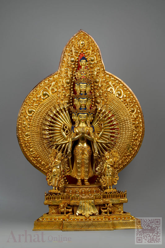 26 inch/ 66 cm Thousand-Armed Avalokitesvara