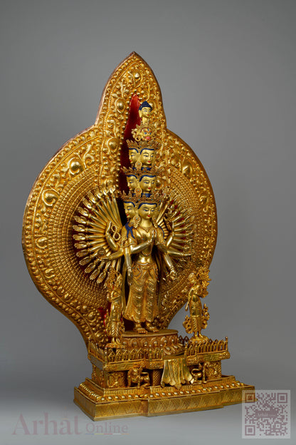 26 inch/ 66 cm Thousand-Armed Avalokitesvara