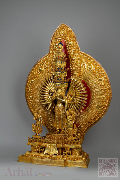 26 inch/ 66 cm Thousand-Armed Avalokitesvara