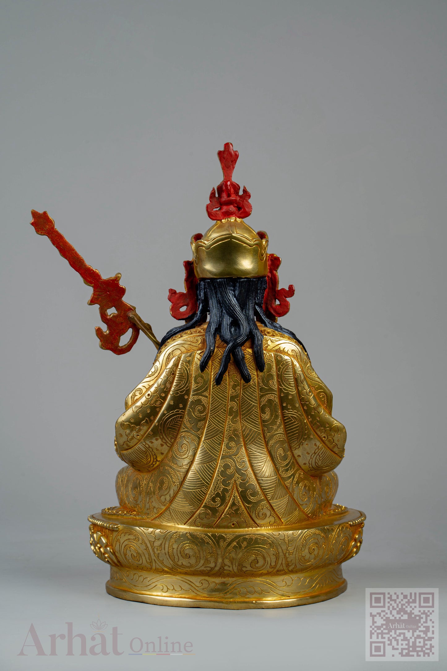 10 inch/ 25 cm Guru Tsokye Dorje | གུ་རུ་མཚོ་སྐྱེས་རྡོ་རྗེ།