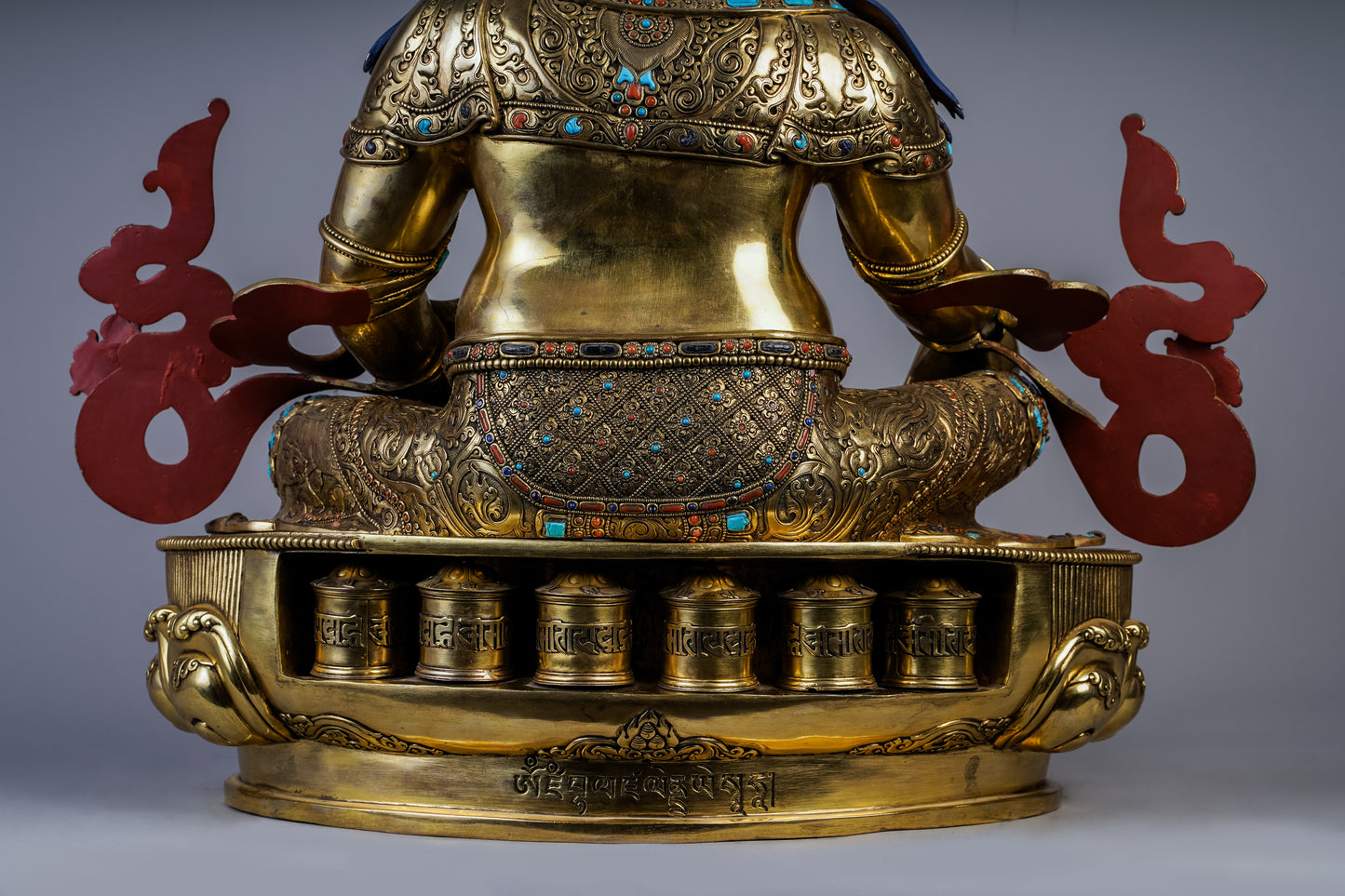 24 inch/ 57 cm Yellow Jambhala | ཛམ་འབྷལ་སེར་པོ | 黄财神